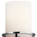 Three Light Bath from the Hendrik Collection in Chrome Finish by Kichler