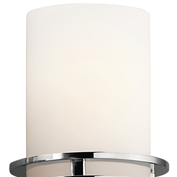 Three Light Bath from the Hendrik Collection in Chrome Finish by Kichler