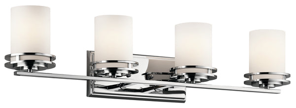 Kichler - 5079CH - Four Light Bath - Hendrik - Chrome from Lighting & Bulbs Unlimited in Charlotte, NC