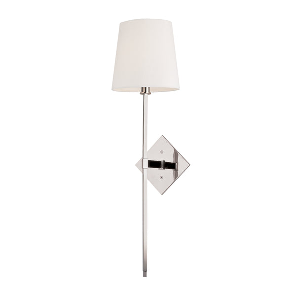 Hudson Valley - 211-PN - One Light Wall Sconce - Cortland - Polished Nickel from Lighting & Bulbs Unlimited in Charlotte, NC