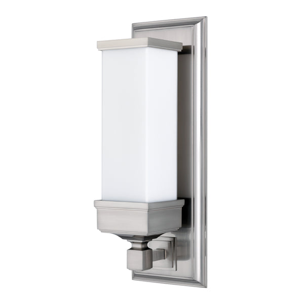 Hudson Valley - 471-SN - One Light Wall Sconce - Everett - Satin Nickel from Lighting & Bulbs Unlimited in Charlotte, NC