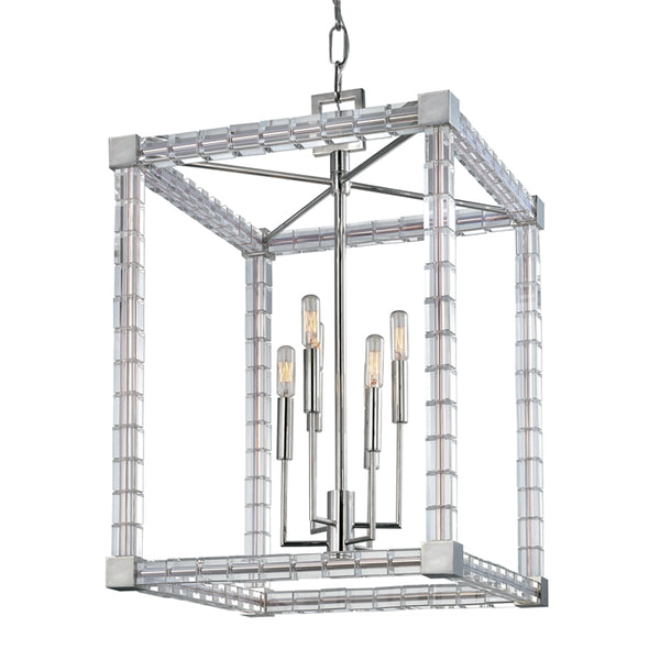 Hudson Valley - 7118-PN - Six Light Chandelier - Alpine - Polished Nickel from Lighting & Bulbs Unlimited in Charlotte, NC