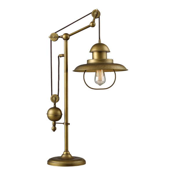 ELK Home - 65100-1 - One Light Table Lamp - Farmhouse - Antique Brass from Lighting & Bulbs Unlimited in Charlotte, NC