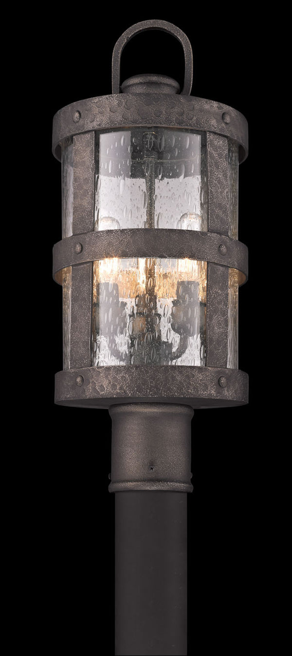 Troy Lighting - P3316 - Three Light Post Lantern - Barbosa - Barbosa Bronze from Lighting & Bulbs Unlimited in Charlotte, NC