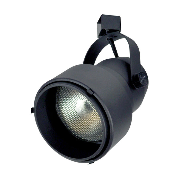 Nora Lighting - NTH-150B - Shroud Par38 - Track Inc Line Voltage - Black from Lighting & Bulbs Unlimited.