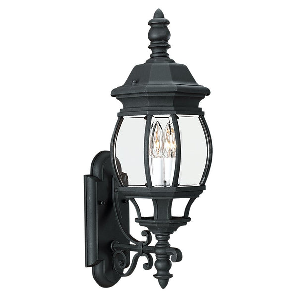 Generation Lighting - 88201-12 - Two Light Outdoor Wall Lantern - Wynfield - Black from Lighting & Bulbs Unlimited in Charlotte, NC