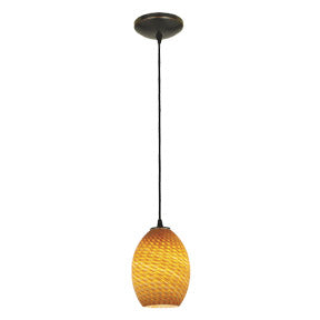 Access - 28023-1C-ORB/AMBFB - One Light Pendant - Brandy FireBird - Oil Rubbed Bronze from Lighting & Bulbs Unlimited in Charlotte, NC