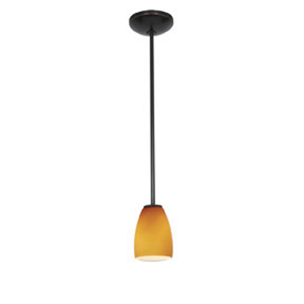 Access - 28069-1R-ORB/AMB - One Light Pendant - Sherry - Oil Rubbed Bronze from Lighting & Bulbs Unlimited in Charlotte, NC