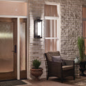 One Light Outdoor Post Mount from the South Hope Collection in Rubbed Bronze Finish by Kichler