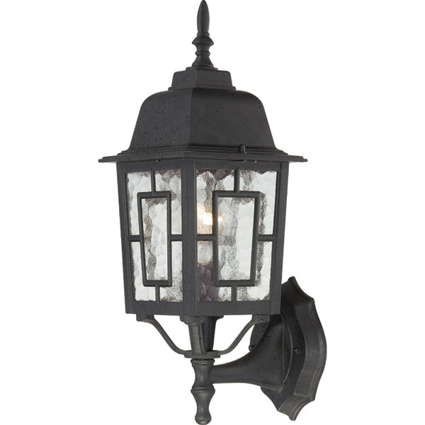 Nuvo Lighting - 60-4926 - One Light Wall Lantern - Banyan - Textured Black from Lighting & Bulbs Unlimited in Charlotte, NC