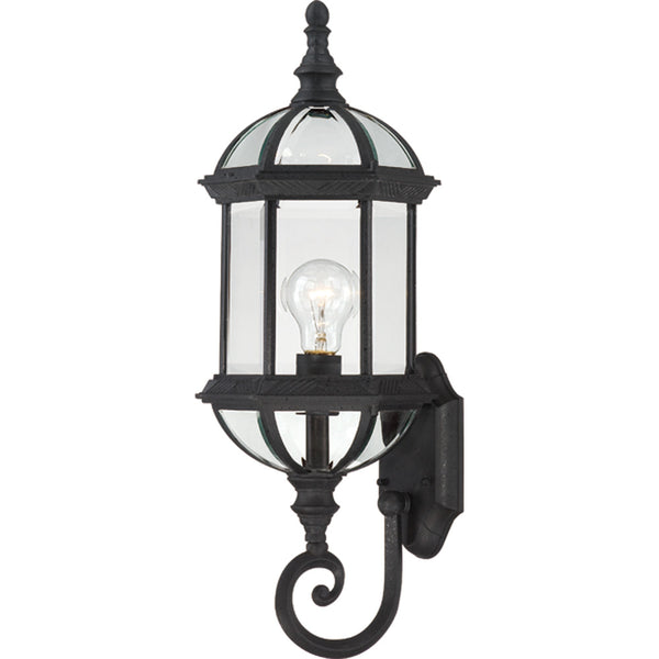 Nuvo Lighting - 60-4973 - One Light Wall Lantern - Boxwood - Textured Black from Lighting & Bulbs Unlimited in Charlotte, NC
