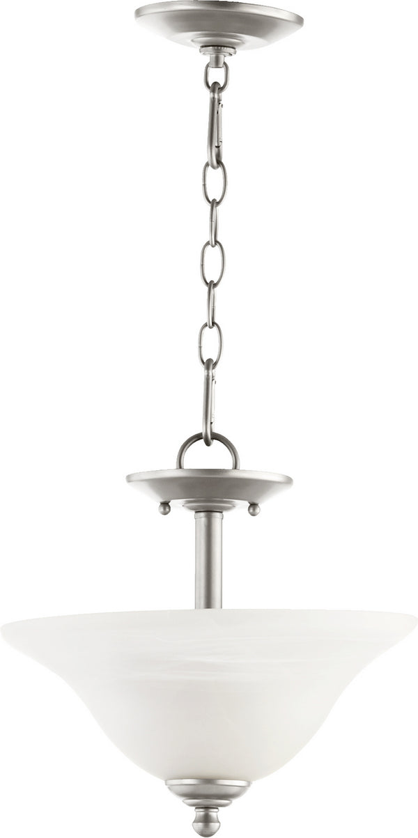 Quorum - 2810-13-64 - Two Light Dual Mount - Spencer - Classic Nickel from Lighting & Bulbs Unlimited in Charlotte, NC