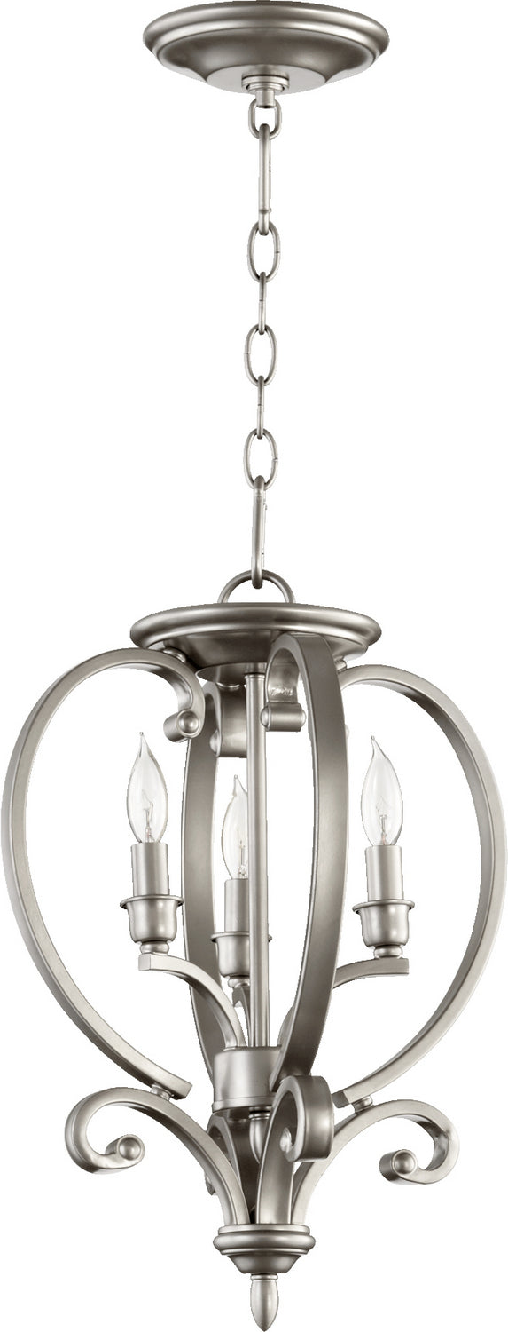 Quorum - 6754-3-64 - Three Light Dual Mount - Bryant - Classic Nickel from Lighting & Bulbs Unlimited in Charlotte, NC
