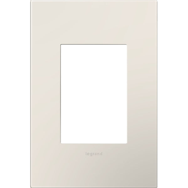 Legrand - AWP1G3LA4 - Gang Wall Plate - Adorne - Satin Light Almond from Lighting & Bulbs Unlimited in Charlotte, NC