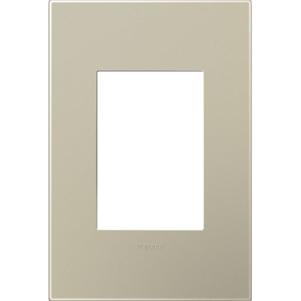 Legrand - AWP1G3TM4 - Gang Wall Plate - Adorne - Titanium from Lighting & Bulbs Unlimited in Charlotte, NC