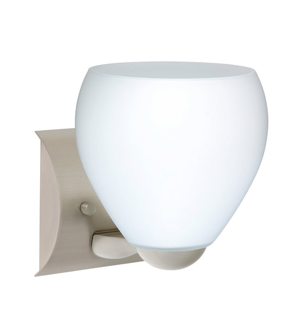 Besa - 1WZ-412207-LED-SN - One Light Wall Sconce - Bolla - Satin Nickel from Lighting & Bulbs Unlimited in Charlotte, NC