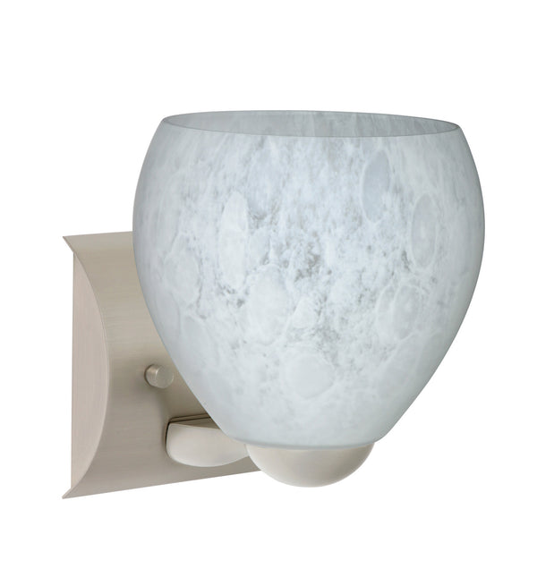 Besa - 1WZ-412219-LED-SN - One Light Wall Sconce - Bolla - Satin Nickel from Lighting & Bulbs Unlimited in Charlotte, NC