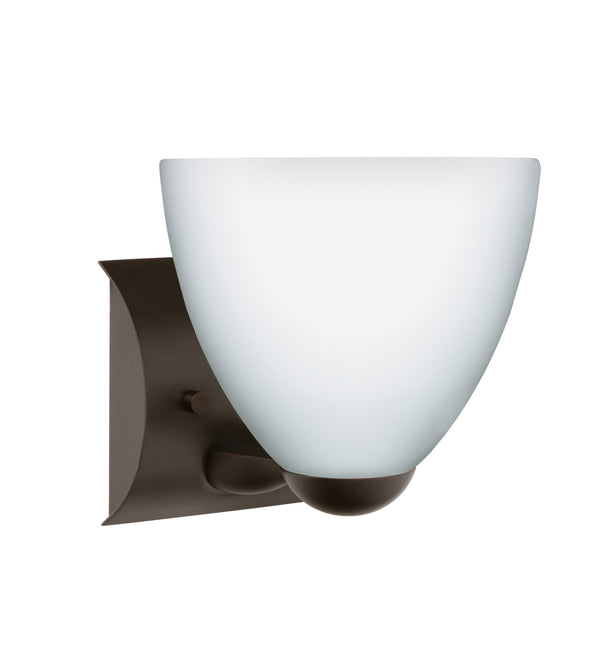 Besa - 1WZ-757207-LED-BR - One Light Wall Sconce - Sasha - Bronze from Lighting & Bulbs Unlimited in Charlotte, NC