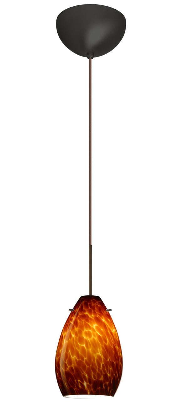 Besa - 1XC-171318-LED-BR - One Light Pendant - Pera - Bronze from Lighting & Bulbs Unlimited in Charlotte, NC