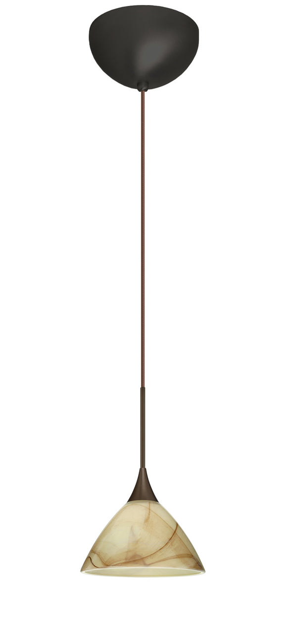 Besa - 1XC-174383-LED-BR - One Light Pendant - Domi - Bronze from Lighting & Bulbs Unlimited in Charlotte, NC