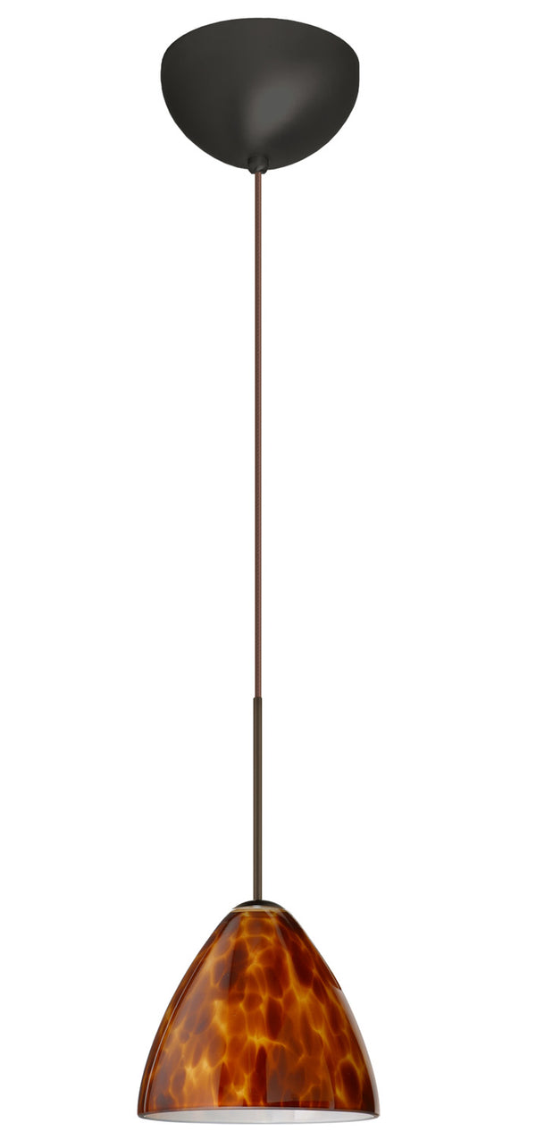 Besa - 1XC-177918-LED-BR - One Light Pendant - Mia - Bronze from Lighting & Bulbs Unlimited in Charlotte, NC