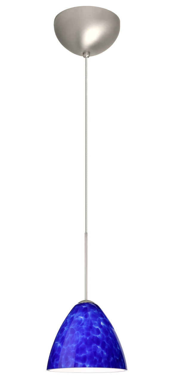 Besa - 1XC-177986-LED-SN - One Light Pendant - Mia - Satin Nickel from Lighting & Bulbs Unlimited in Charlotte, NC