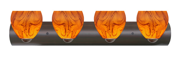 Besa - 4WZ-4122HB-LED-BR - Four Light Wall Sconce - Bolla - Bronze from Lighting & Bulbs Unlimited in Charlotte, NC