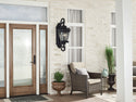 Four Light Outdoor Wall Mount from the Tournai Collection in Textured Black Finish by Kichler