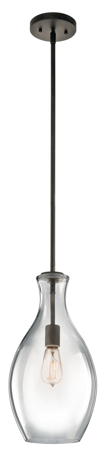 Kichler - 42047OZ - One Light Pendant - Everly - Olde Bronze from Lighting & Bulbs Unlimited in Charlotte, NC