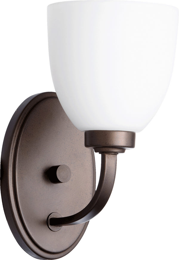 Quorum - 5560-1-86 - One Light Wall Mount - Reyes - Oiled Bronze from Lighting & Bulbs Unlimited in Charlotte, NC