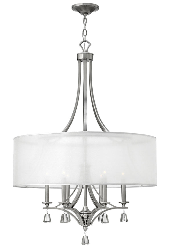 Fredrick Ramond - FR45608BNI - LED Chandelier - Mime - Brushed Nickel from Lighting & Bulbs Unlimited in Charlotte, NC