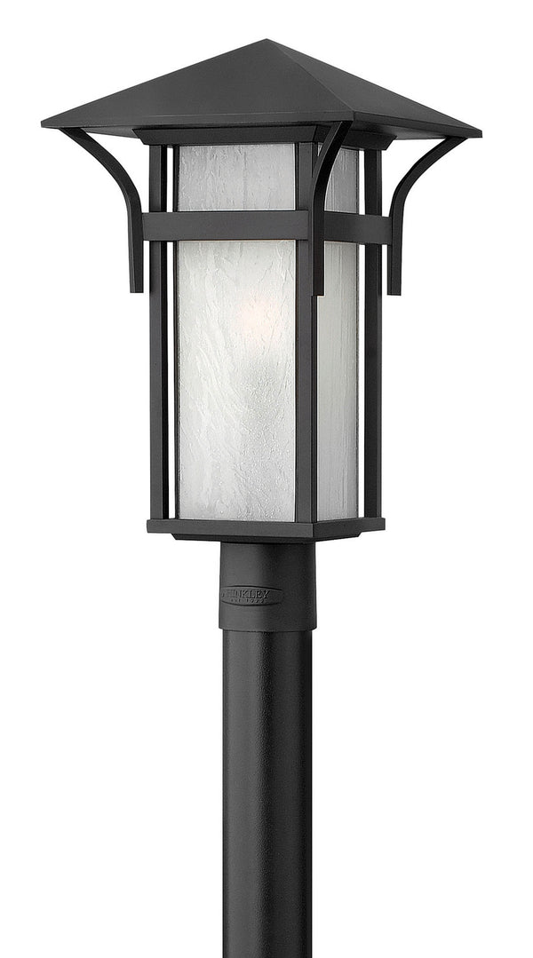 Hinkley - 2571SK-LED - LED Post Top/ Pier Mount - Harbor - Satin Black from Lighting & Bulbs Unlimited in Charlotte, NC