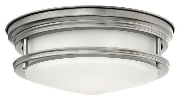 Hinkley - 3302AN - LED Flush Mount - Hadley - Antique Nickel from Lighting & Bulbs Unlimited in Charlotte, NC