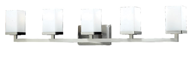 Z-Lite - 1900-5V - Five Light Vanity - Tidal - Brushed Nickel from Lighting & Bulbs Unlimited in Charlotte, NC