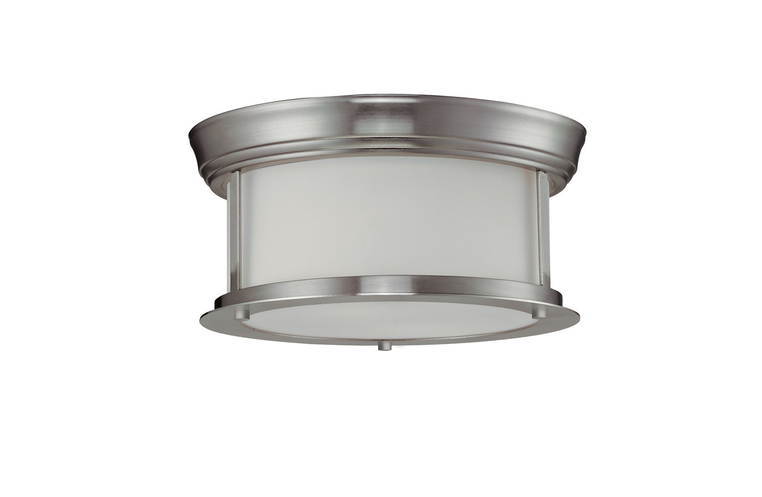 Z-Lite - 2002F10-BN - Two Light Flush Mount - Sonna - Brushed Nickel from Lighting & Bulbs Unlimited in Charlotte, NC