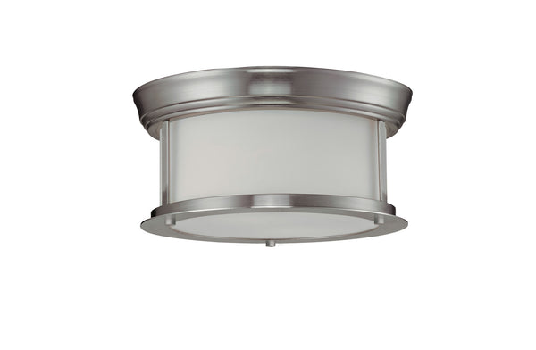 Z-Lite - 2002F10-BN - Two Light Flush Mount - Sonna - Brushed Nickel from Lighting & Bulbs Unlimited in Charlotte, NC