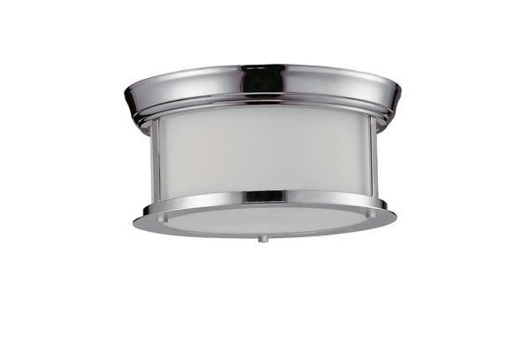 Z-Lite - 2003F10-CH - Two Light Flush Mount - Sonna - Chrome from Lighting & Bulbs Unlimited in Charlotte, NC