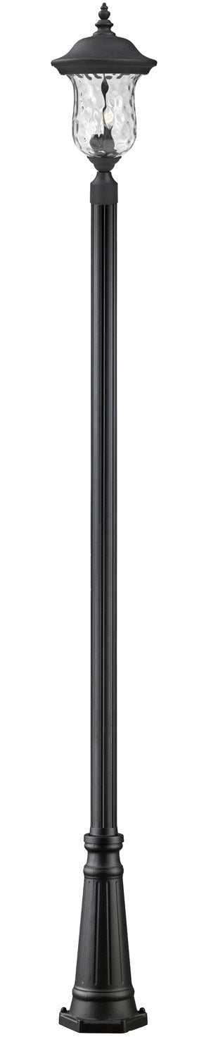 Z-Lite - 533PHM-519P-BK - Two Light Outdoor Post Mount - Armstrong - Black from Lighting & Bulbs Unlimited in Charlotte, NC