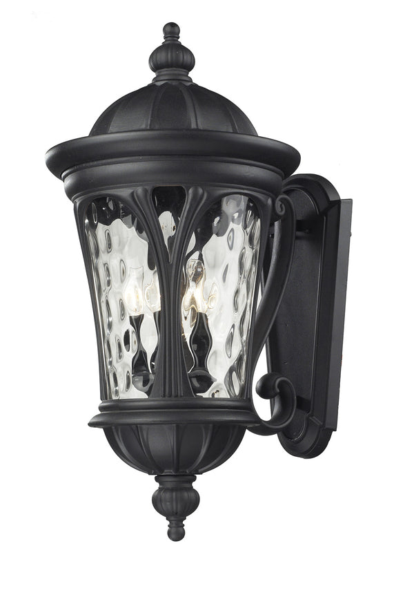 Z-Lite - 543B-BK - Five Light Outdoor Wall Sconce - Doma - Black from Lighting & Bulbs Unlimited in Charlotte, NC