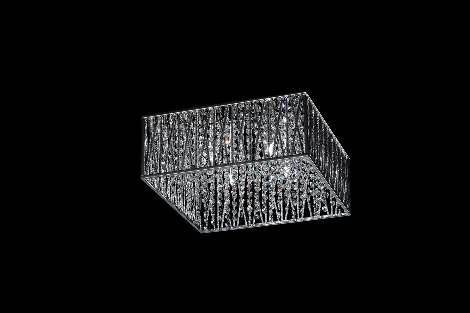 Z-Lite - 872CH-F - Four Light Flush Mount - Terra - Chrome from Lighting & Bulbs Unlimited in Charlotte, NC