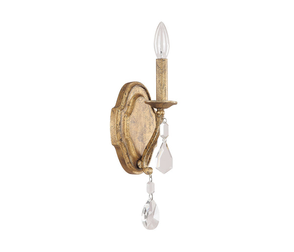 Capital Lighting - 1616AG-CR - One Light Wall Sconce - Blakely - Antique Gold from Lighting & Bulbs Unlimited in Charlotte, NC