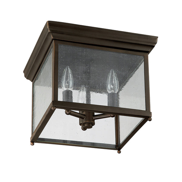 Capital Lighting - 9546OB - Three Light Outdoor Flush Mount - Outdoor - Old Bronze from Lighting & Bulbs Unlimited in Charlotte, NC