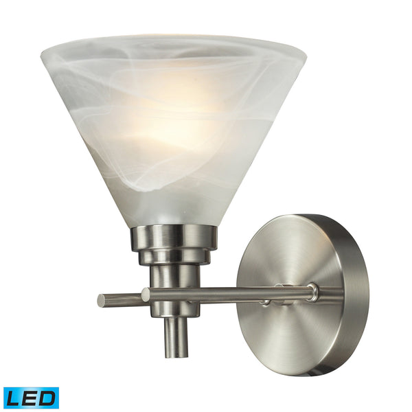 ELK Home - 11400/1-LED - LED Vanity - Pemberton - Brushed Nickel from Lighting & Bulbs Unlimited in Charlotte, NC