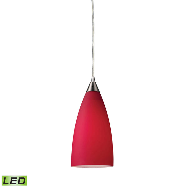 ELK Home - 2583/1-LED - LED Mini Pendant - Vesta - Satin Nickel from Lighting & Bulbs Unlimited in Charlotte, NC