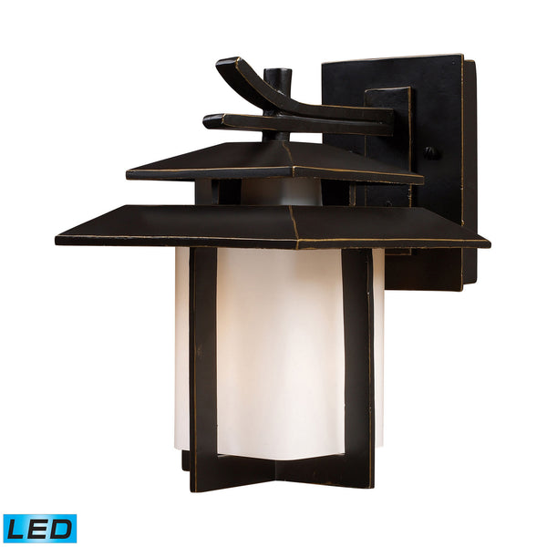 ELK Home - 42170/1-LED - LED Outdoor Wall Sconce - Kanso - Hazelnut Bronze from Lighting & Bulbs Unlimited in Charlotte, NC