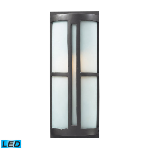 ELK Home - 42395/1-LED - LED Outdoor Wall Sconce - Trevot - Graphite from Lighting & Bulbs Unlimited in Charlotte, NC