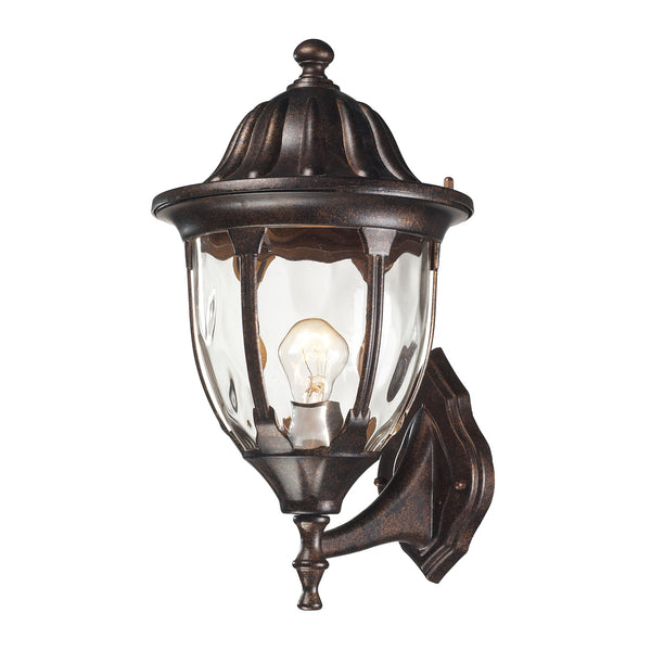 ELK Home - 45001/1 - One Light Outdoor Wall Sconce - Glendale - Regal Bronze from Lighting & Bulbs Unlimited in Charlotte, NC