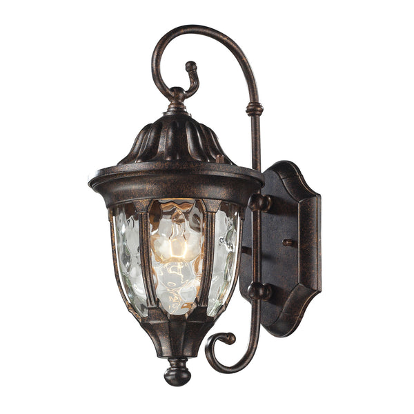 ELK Home - 45002/1 - One Light Outdoor Wall Sconce - Glendale - Regal Bronze from Lighting & Bulbs Unlimited in Charlotte, NC