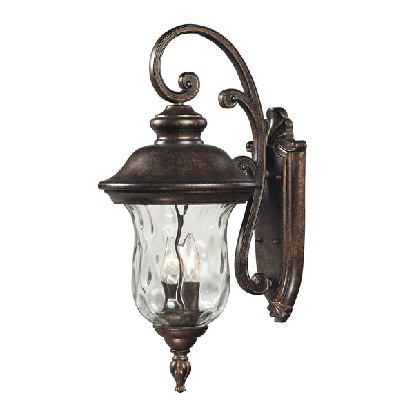 ELK Home - 45021/2 - Two Light Outdoor Wall Sconce - Lafayette - Regal Bronze from Lighting & Bulbs Unlimited in Charlotte, NC