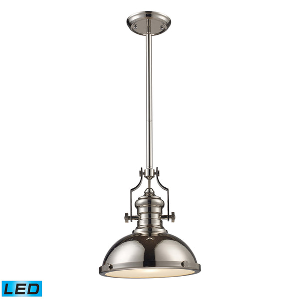 ELK Home - 66114-1-LED - LED Pendant - Chadwick - Polished Nickel from Lighting & Bulbs Unlimited in Charlotte, NC